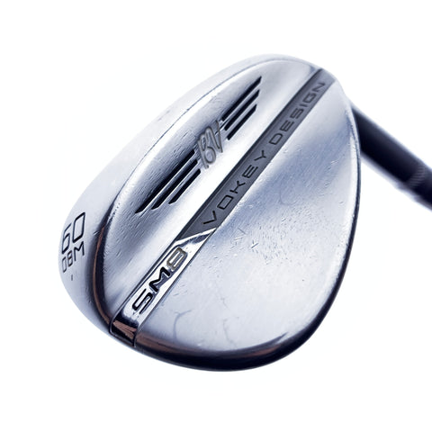 Used Titleist Vokey SM8 Tour Chrome Lob Wedge / 60.0 Degrees / Wedge Flex