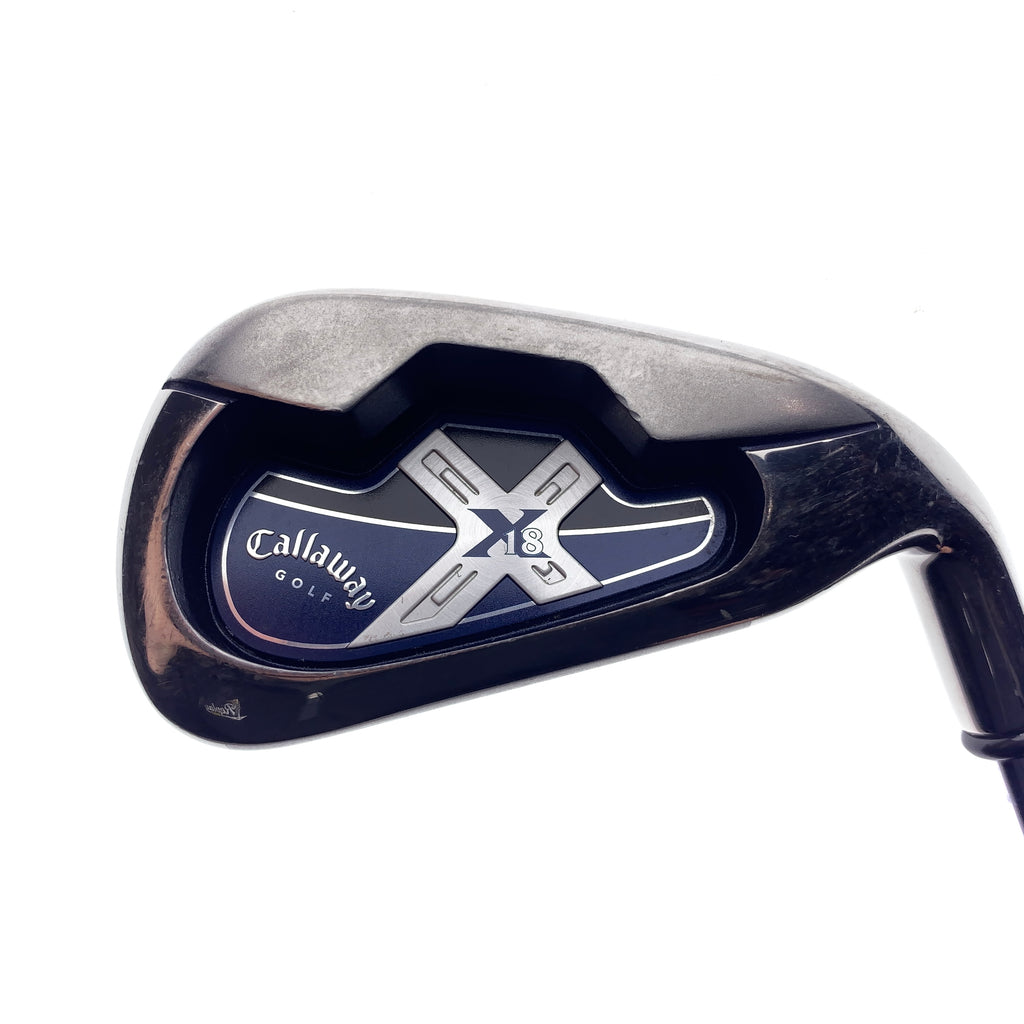 Used Callaway X-18 4 Iron / 23.5 Degrees / Uniflex Flex