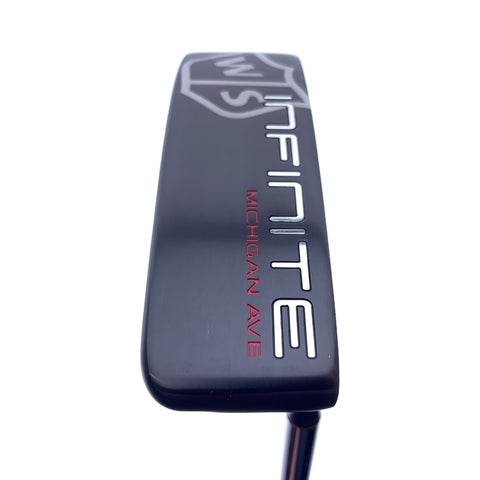 Used Wilson Infinite Michigan Ave Black Putter / 34.0 Inches