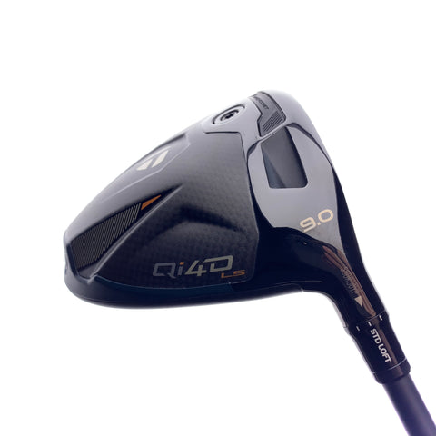 Used TaylorMade Qi4D LS Driver / 9.0 Degrees / Stiff Flex