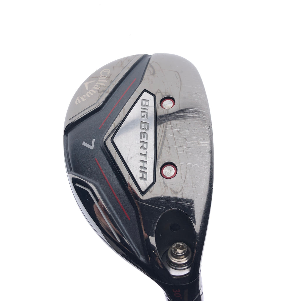 Used Callaway Big Bertha 2019 7 Hybrid / 30 Degrees / Lite Flex