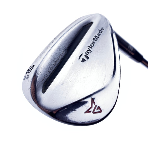 Used TaylorMade Milled Grind 2 Chrome Lob Wedge / 60.0 Degrees / Stiff Flex