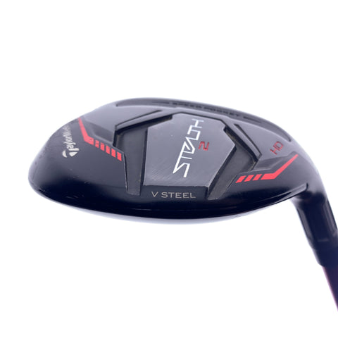 Used TaylorMade Stealth 2 HD 4 Hybrid / 23 Degrees / Regular Flex