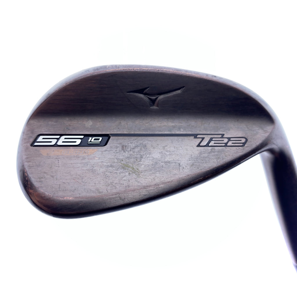 Used Mizuno T22 Denim Copper Sand Wedge / 56.0 Degrees / Wedge Flex