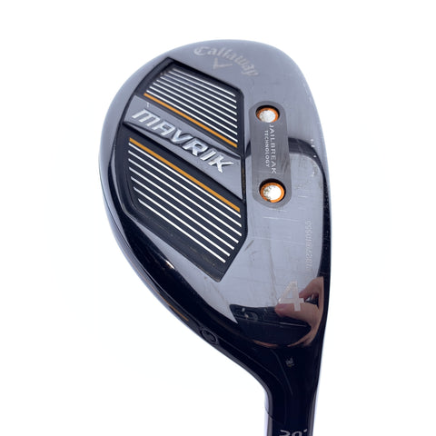 Used Callaway Mavrik 4 Hybrid / 20.0 Degrees / Regular Flex