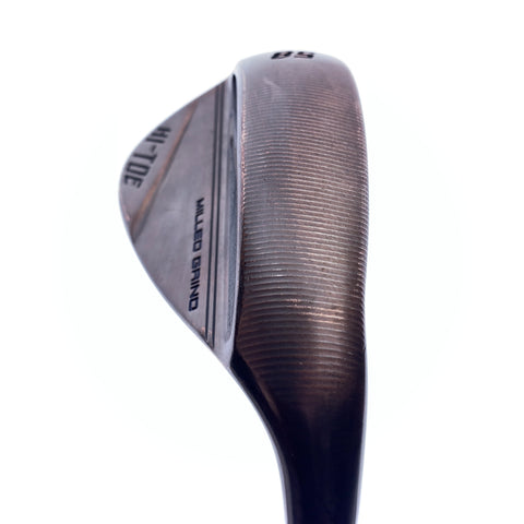 Used TaylorMade Milled Grind Hi-Toe 3 RAW Copper Lob Wedge/58 Degrees/Wedge Flex