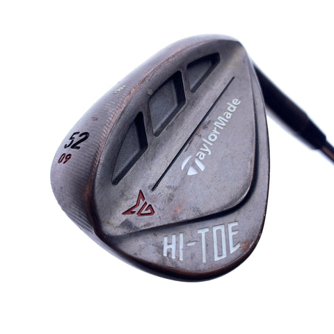 Used TaylorMade Hi-Toe RAW Gap Wedge / 52.0 Degrees / Wedge Flex