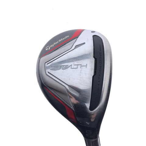 Used TaylorMade Stealth Rescue 6 Hybrid / 28 Degrees / Regular Flex