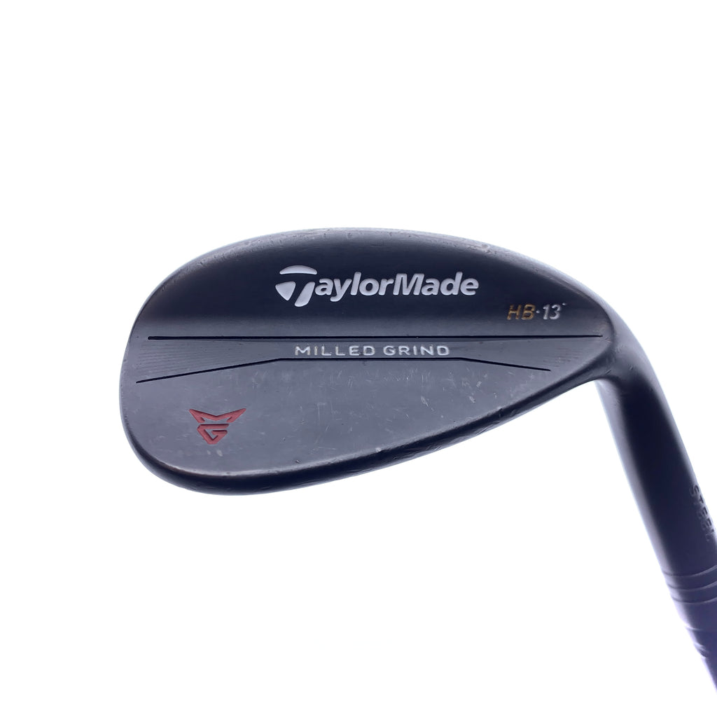 Used TaylorMade Milled Grind Black Sand Wedge / 56.0 Degrees / Wedge Flex