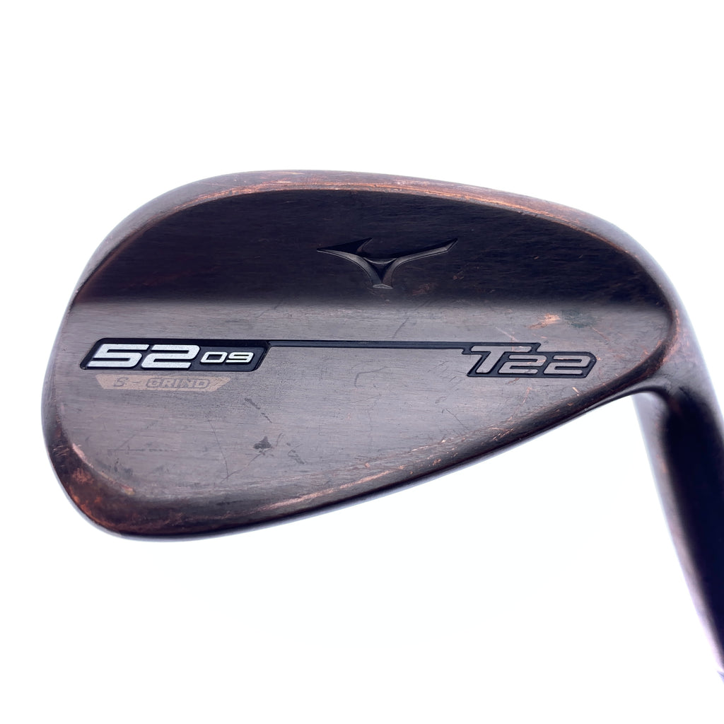 Used Mizuno T22 Denim Copper Gap Wedge / 52.0 Degrees / Stiff Flex