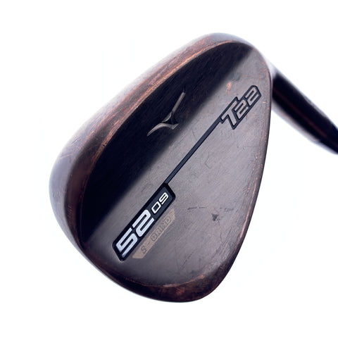Used Mizuno T22 Denim Copper Gap Wedge / 52.0 Degrees / Stiff Flex
