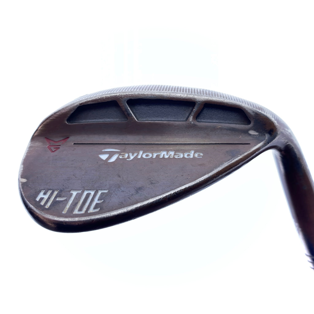 Used TaylorMade Milled Grind HI-TOE Lob Wedge / 60.0 Degrees / Wedge Flex