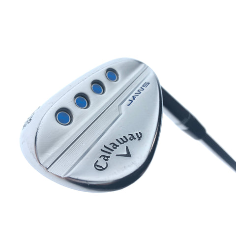 Used Callaway Jaws MD5 Platinum Chrome Lob Wedge / 60.0 Degrees / Regular Flex