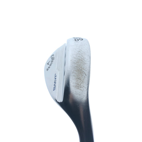 Used Callaway Jaws MD5 Platinum Chrome Lob Wedge / 60.0 Degrees / Regular Flex