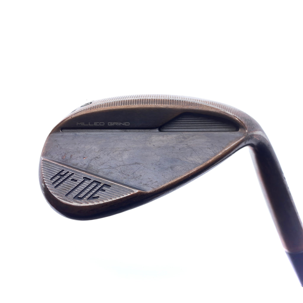 Used TaylorMade Milled Grind Hi-Toe 4 Copper Lob Wedge / 60.0 Deg/ Stiff Flex