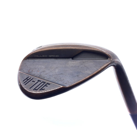 Used TaylorMade Milled Grind Hi-Toe 4 Copper Lob Wedge / 60.0 Deg/ Stiff Flex