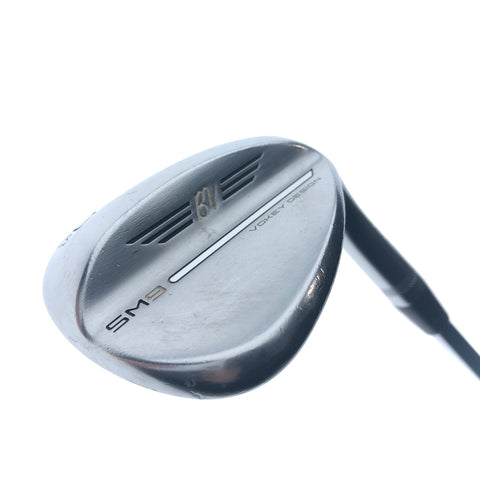 Used Titleist SM9 Tour Chrome Lob Wedge / 60.0 Degrees / Wedge Flex