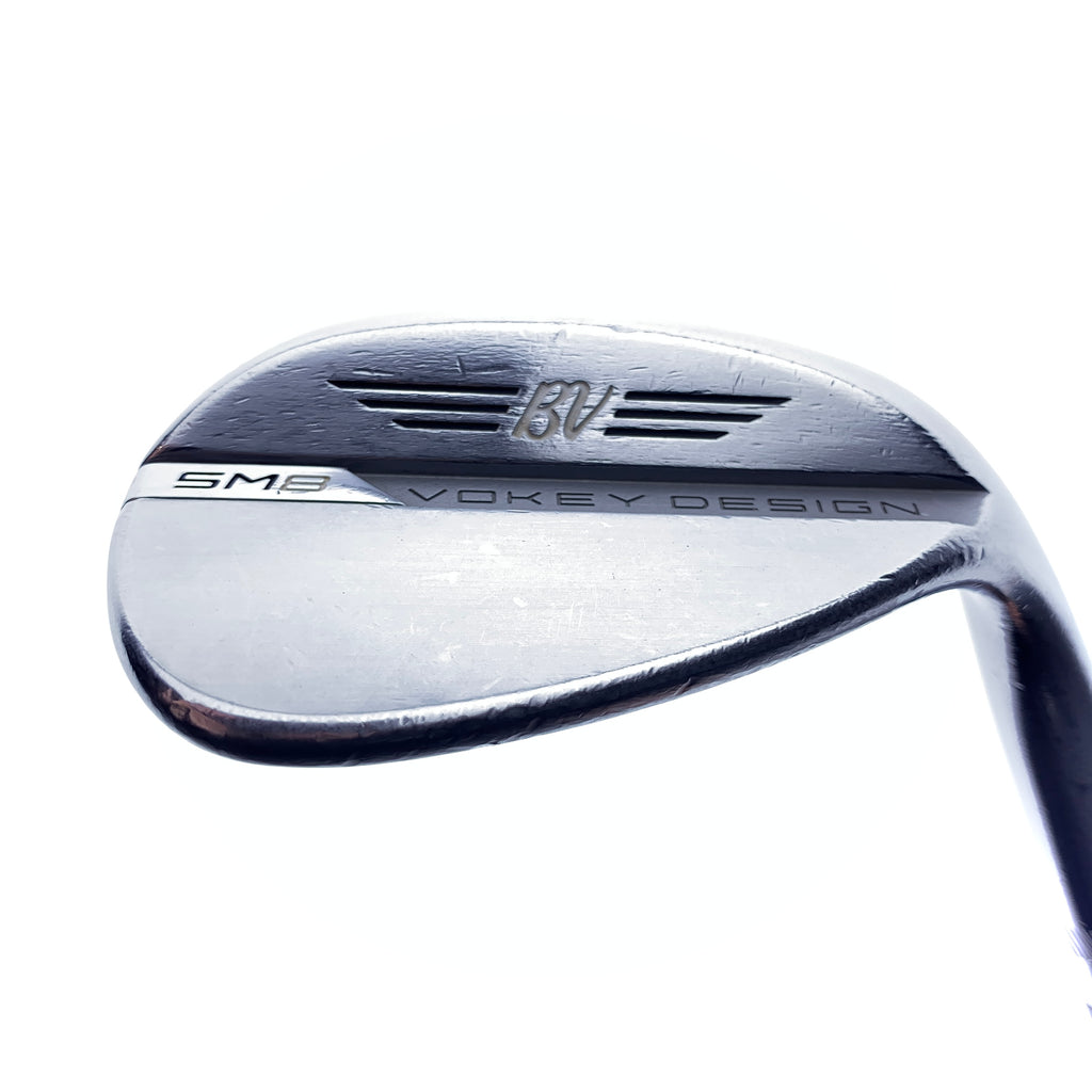 Used Titleist Vokey SM8 Tour Chrome Sand Wedge / 56.0 Degrees / Wedge Flex