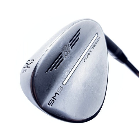 Used Titleist SM9 Tour Chrome Gap Wedge / 52.0 Degrees / Wedge Flex
