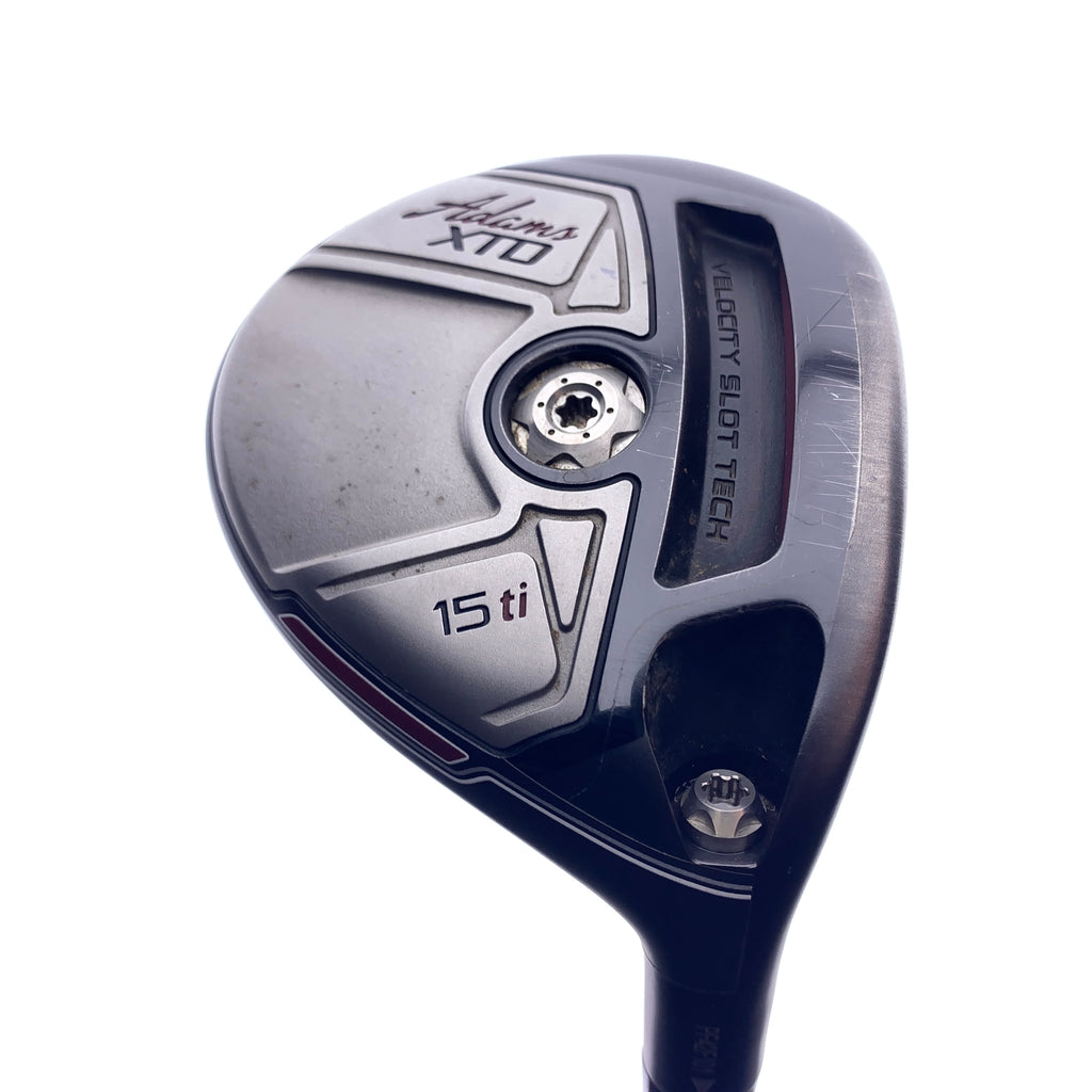 Used Adams XTD Ti 3 Fairway Wood / 15.0 Degrees / Stiff Flex