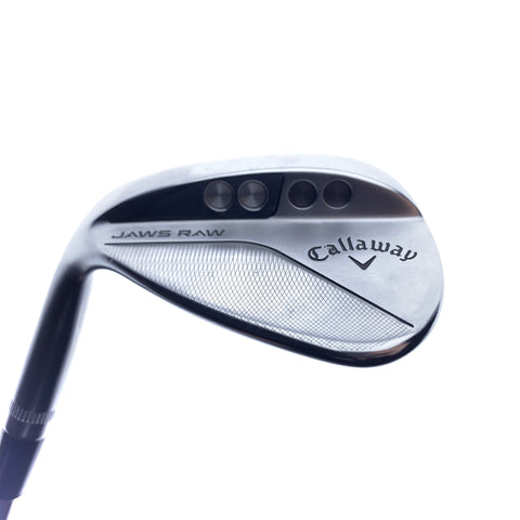 Used Callaway Jaws Raw 2022 Lob Wedge / 58.0 Degrees / Wedge Flex / Left-H