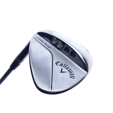 Used Callaway Jaws Raw 2022 Lob Wedge / 58.0 Degrees / Wedge Flex / Left-H