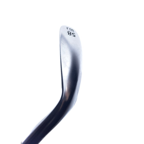 Used Callaway Jaws Raw 2022 Lob Wedge / 58.0 Degrees / Wedge Flex / Left-H