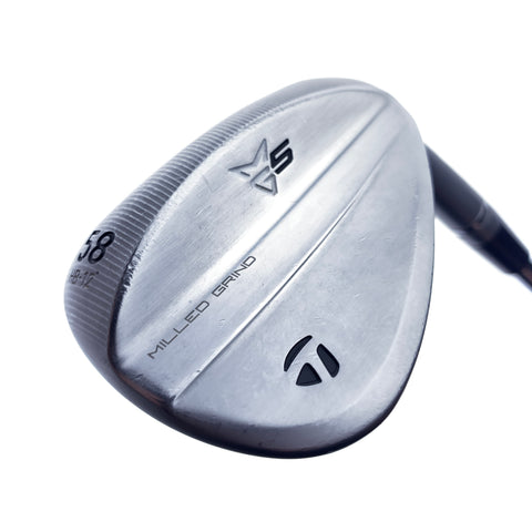 Used TaylorMade MG5 Chrome Lob Wedge / 58.0 Degrees / Wedge Flex