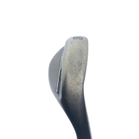 Used Titleist Vokey SM10 Nickel Lob Wedge / 58.0 Degrees / Wedge Flex
