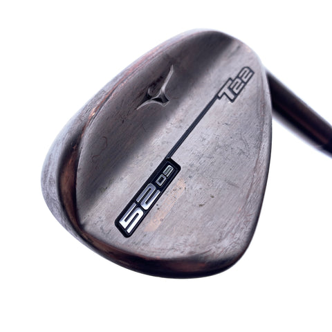 Used Mizuno T22 Denim Copper Gap Wedge / 52.0 Degrees / Wedge Flex