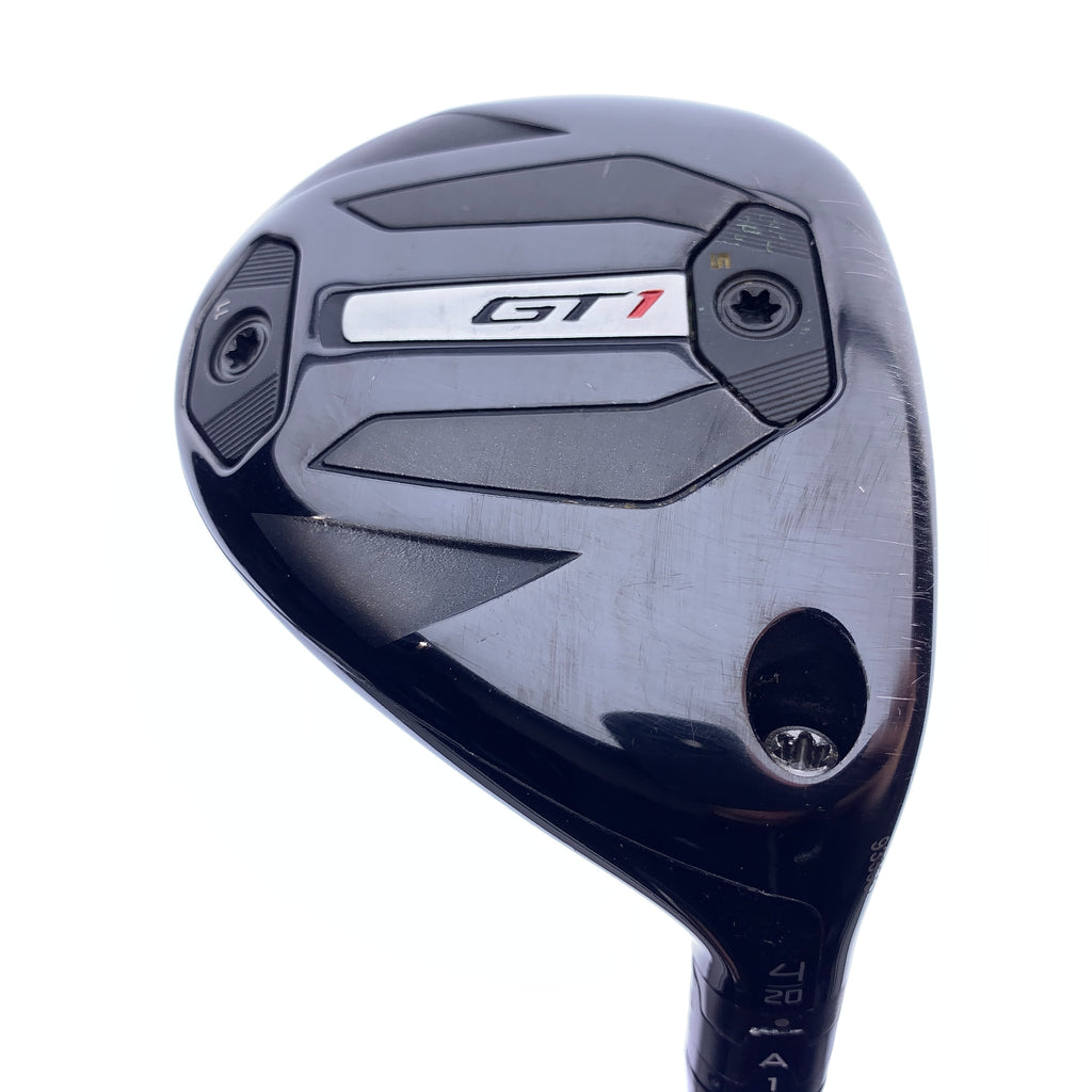 Used Titleist GT1 4 Hybrid/20.0 Degrees/Graphite Design Tour AD DI-85 X/X-Stiff