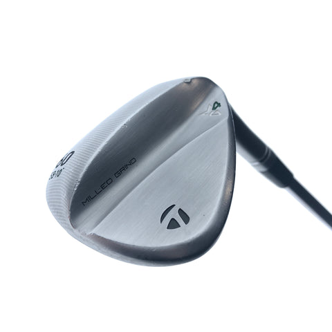 Used TaylorMade Milled Grind 4 Lob Wedge / 60.0 Degrees / Wedge Flex