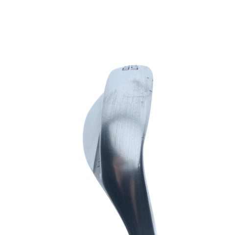 Used Titleist Vokey SM8 Tour Chrome Lob Wedge / 58.0 Degrees / Wedge Flex