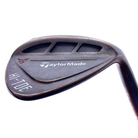 Used TaylorMade Hi-Toe RAW Lob Wedge / 58.0 Degrees / Wedge Flex