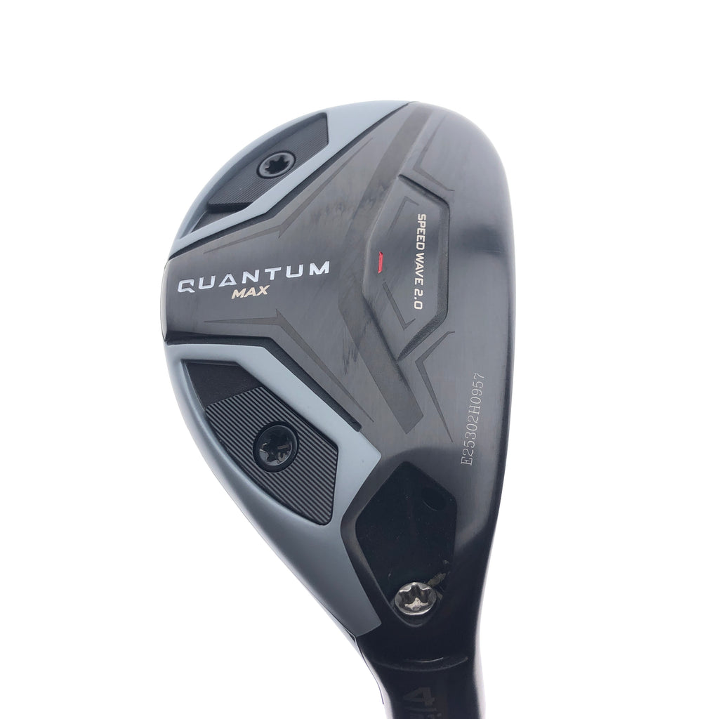 Used Callaway Quantum Max 4 Hybrid / 21 Degrees / Stiff Flex
