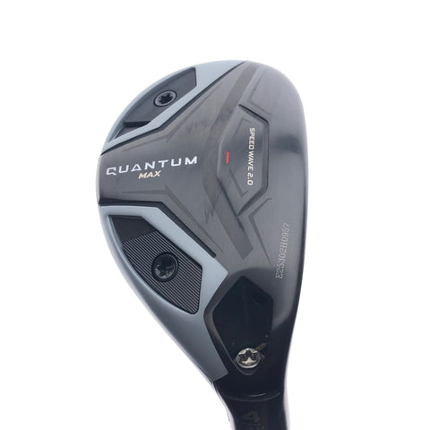 Used Callaway Quantum Max 4 Hybrid / 21 Degrees / Stiff Flex