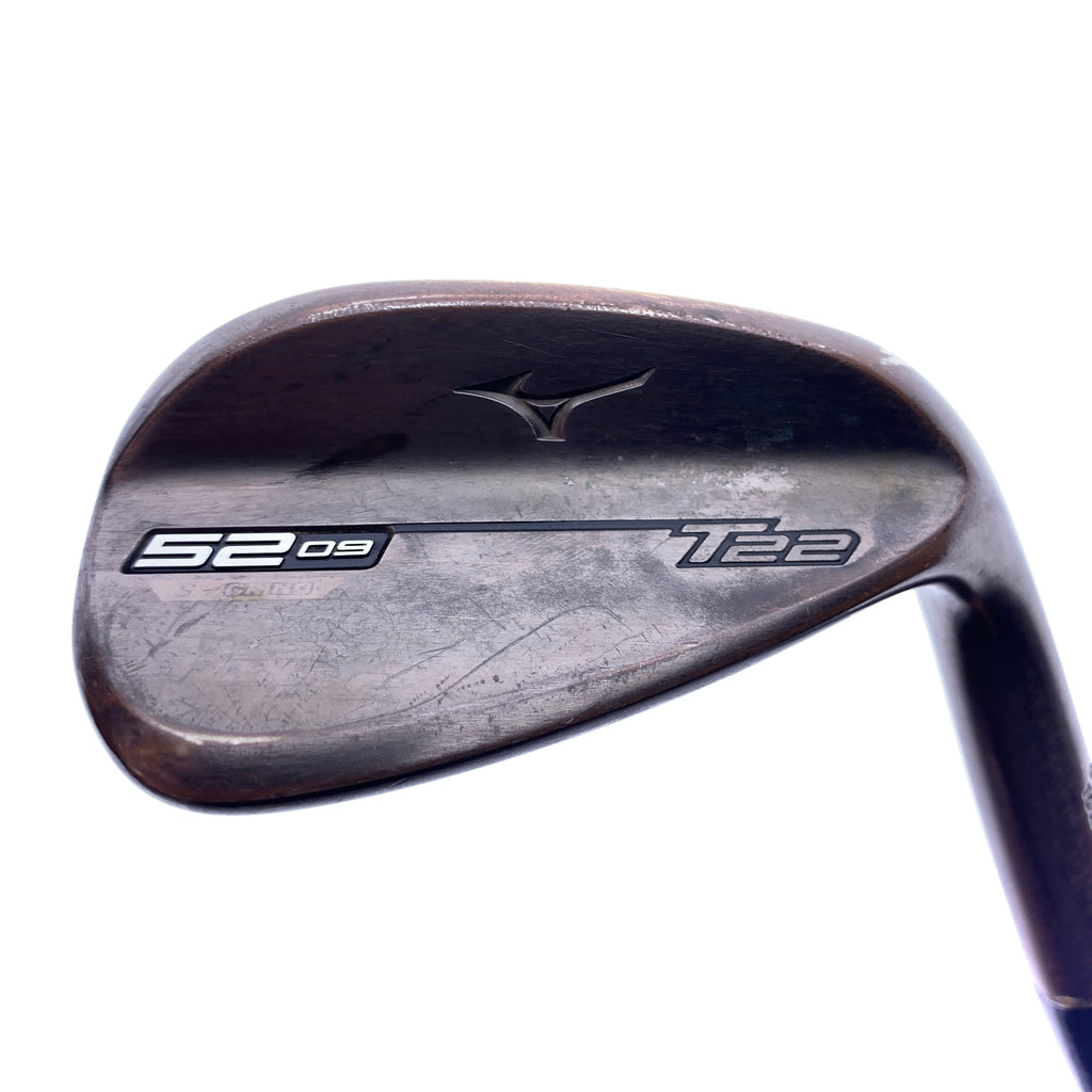 Used Mizuno T22 Denim Copper Gap Wedge / 52.0 Degrees / Regular Flex