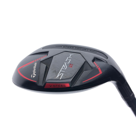 Used TaylorMade Stealth 2 4 Hybrid / 22 Degrees / Regular Flex