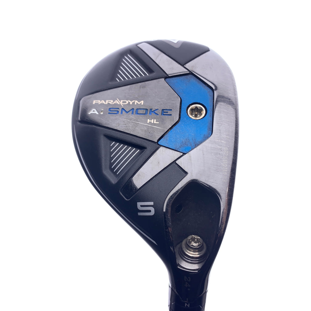 Used Callaway Paradym Ai Smoke HL 5 Hybrid / 24.0 Degrees / A Flex