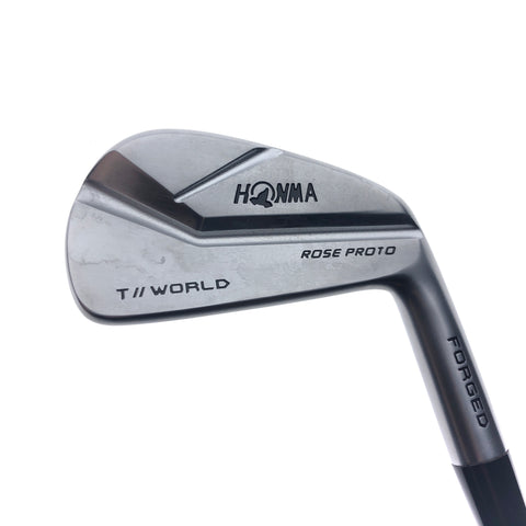 Used Honma TW Rose Proto 3 Iron / 21.0 Degrees / Stiff Flex