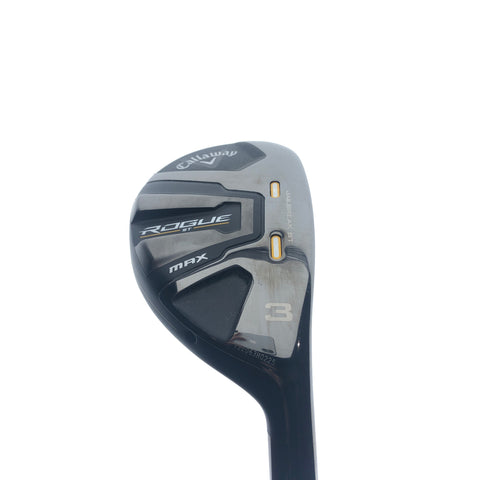 Used Callaway Rogue ST MAX 3 Hybrid / 18.0 Degrees / Regular Flex
