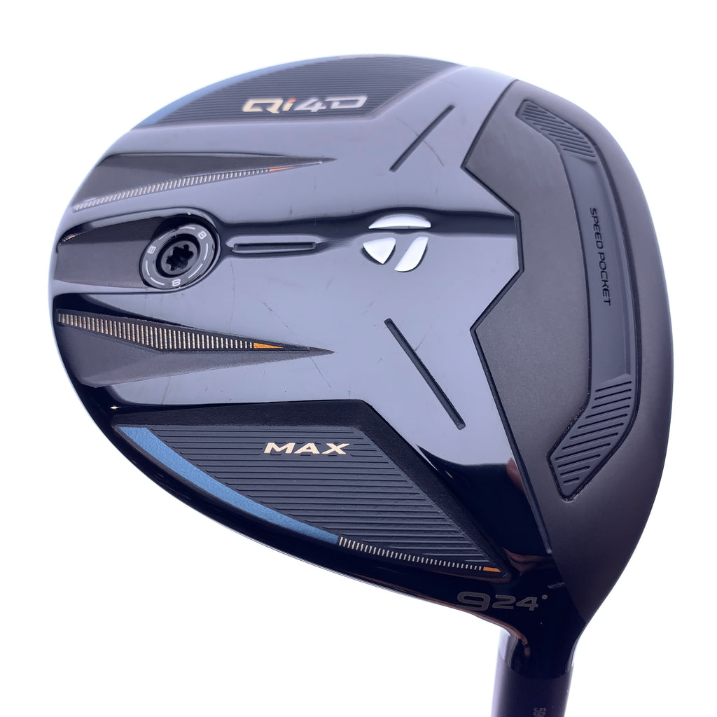 Used TaylorMade Qi4D Max 9 Fairway Wood / 24.0 Degrees / Regular Flex