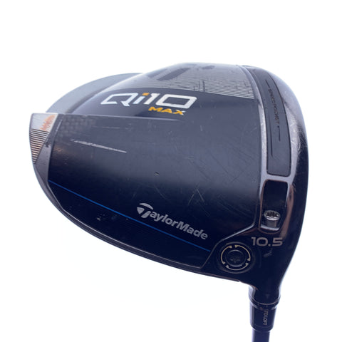 Used TaylorMade Qi10 Max Driver / 10.5 Degrees / Regular Flex