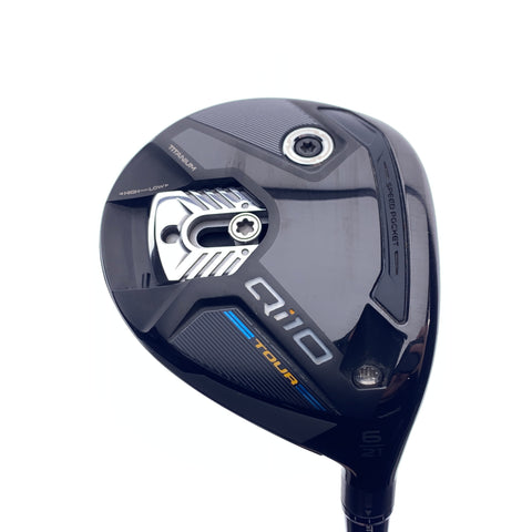 Used TOUR ISSUE TaylorMade Qi10 Tour 6 Fairway Wood / 21 Degrees / Stiff Flex - Replay Golf 
