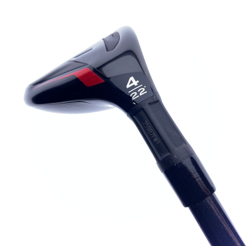 Used TaylorMade Stealth Rescue 4 Hybrid / 22.0 Degrees / Stiff Flex