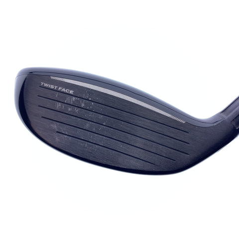 Used TaylorMade Stealth Rescue 4 Hybrid / 22.0 Degrees / Stiff Flex