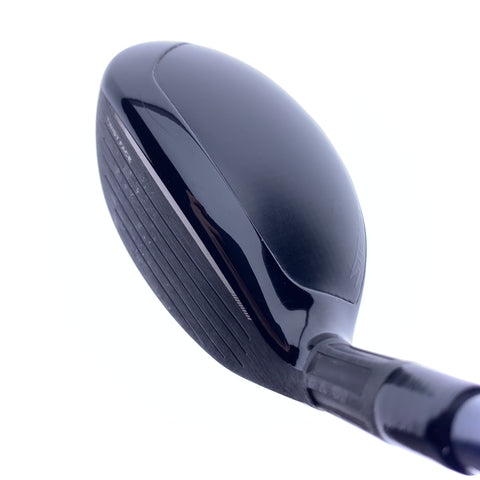 Used TaylorMade Stealth Rescue 4 Hybrid / 22.0 Degrees / Stiff Flex