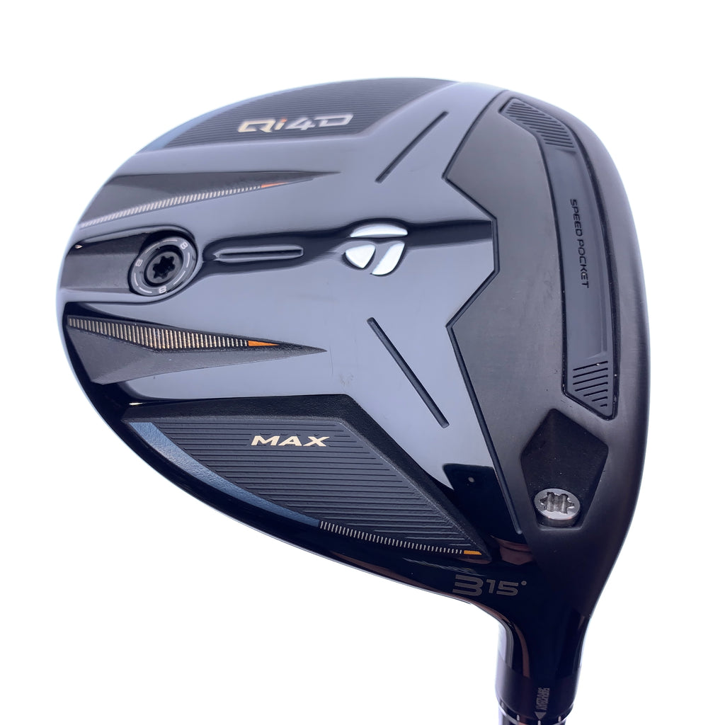 Used TaylorMade Qi4D Max 3 Fairway Wood / 15.0 Degrees / Stiff Flex