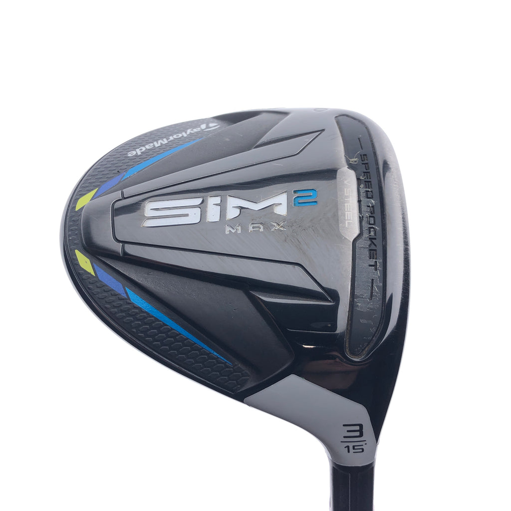 Used TaylorMade Sim2 Max 3 Fairway Wood / 15.0 Degrees / Regular Flex
