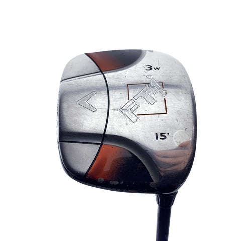 Used Callaway FT-i Squareway 3 Fairway Wood / 15.0 Degrees / Regular Flex